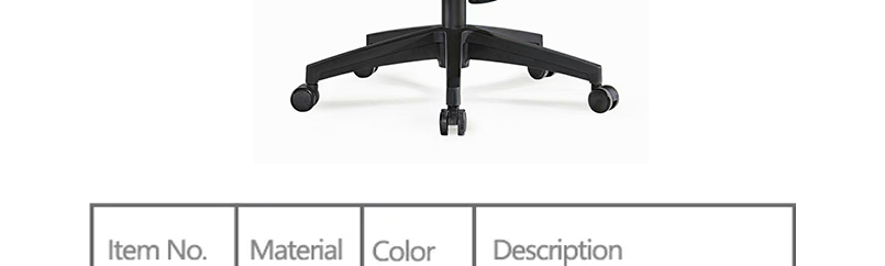 Comfortable executive swivel wheels fabric mesh furniture black rolling ergonomic office chair furniture sillas