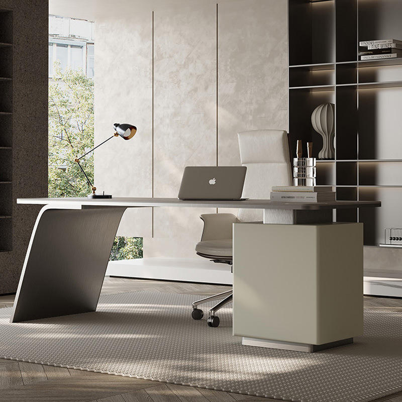 Office Computer Table Home Desk L Shape Executive Manage Table desk marble home office desk mesas
