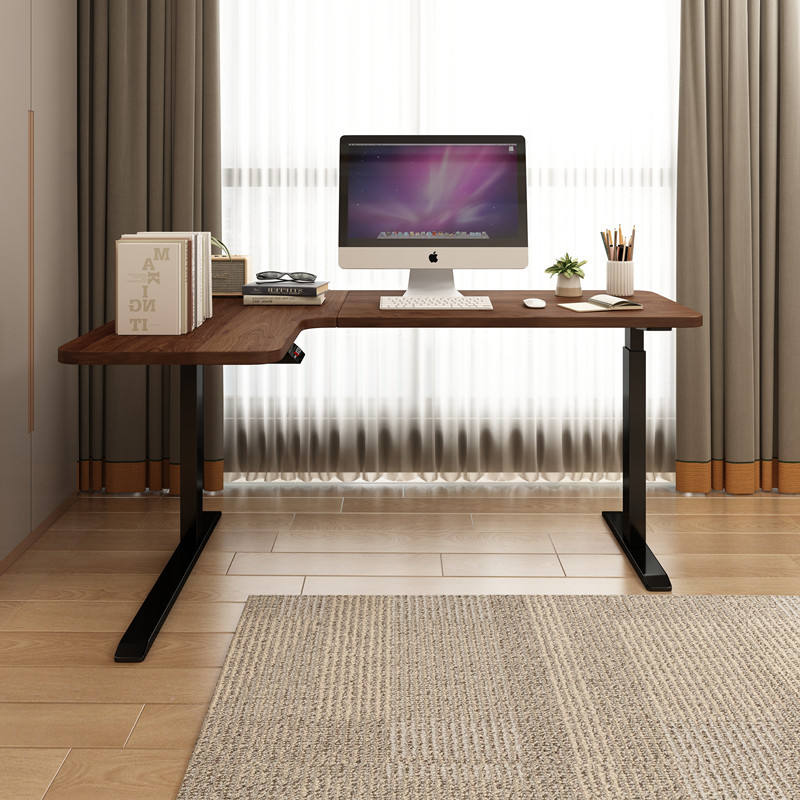 Smart Office Electronic Standing Desk Corner desk 3 feet automatic lifting table