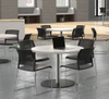 Free Sample Wholesale Modern New Design Cheap Restaurant Dining Cafe Moulded PP stackable chair sillas