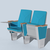 Luxury high quality sponge cushioned church auditorium cinema chair stackable chair