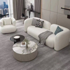 Home Office Sofa Set Modern Design Leather Couch Sofa Reception Area commercial furniture mesas sillas
