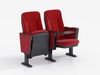 stackable chair Used Auditorium Chair for Church High quality durable comfortable church auditorium cinema chair