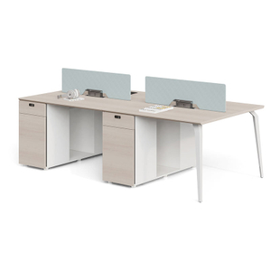 Office Desk High Quality Mesas Laptop Workstation Modern Cubicle Office Office Furniture School Furniture Wooden 10pcs