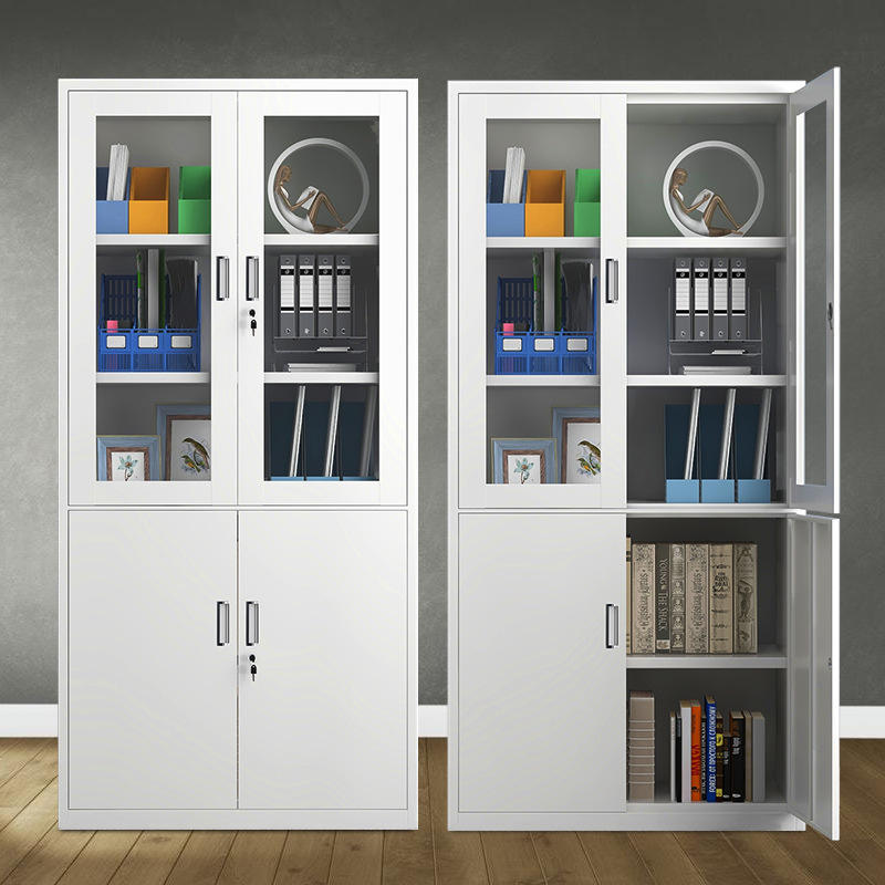 Lockable Office File Documents Storage Cabinet Digital Lock stainless steel file cabinets commercial furniture