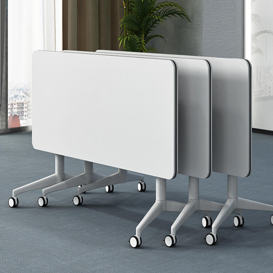 training table classroom student college desk move wheels foldable training office desk home office desk commercial furniture