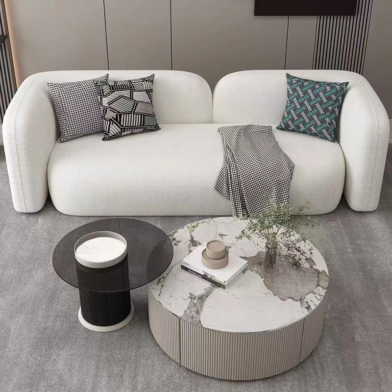 Home Office Sofa Set Modern Design Leather Couch Sofa Reception Area commercial furniture mesas sillas