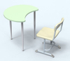 School desk and chair adjustable height in classroom sets Striping set mesas