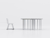 School desk and chair adjustable height in classroom sets Striping set mesas