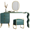 European Modern Bedroom Dressers Elegant Dressing Table Nordic Home White Desk Italian Fashionable Vanity Makeup Table
