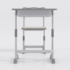School Furniture Double Seater table seat adjustable student desk and chair customizable sets stackable chair classroom sets