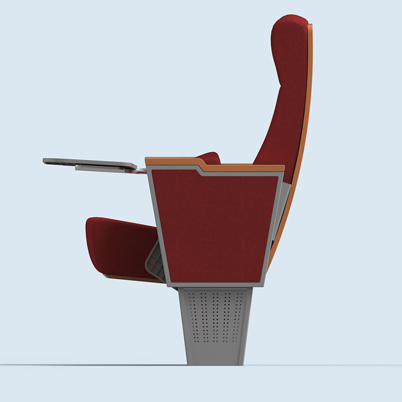 Luxury high quality sponge cushioned church auditorium cinema chair stackable chair