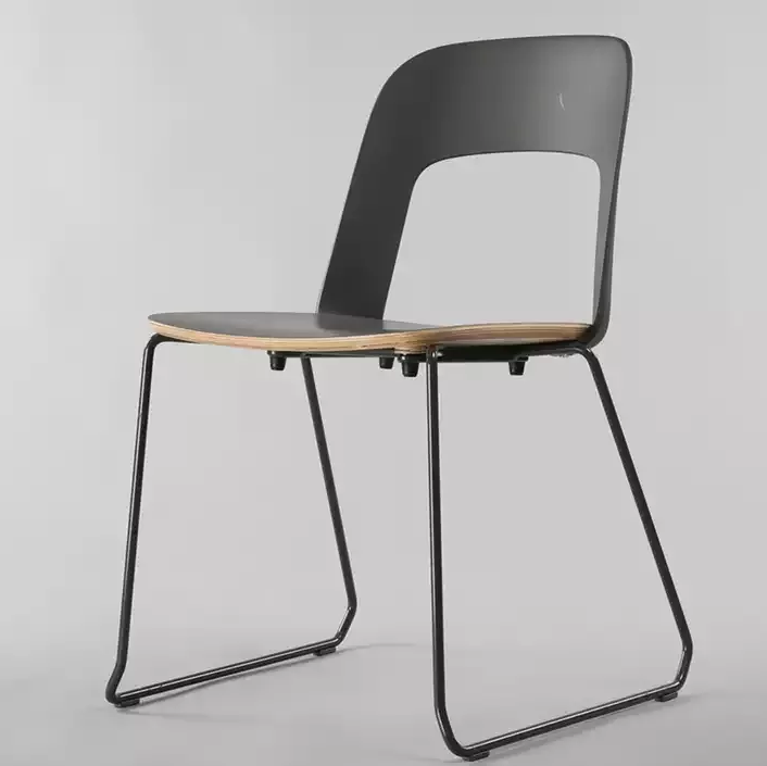 Factory Direct Sale Beauty Salon Hospital Clinic Furniture Metal Frame Waiting Room Chair stackable chair sillas