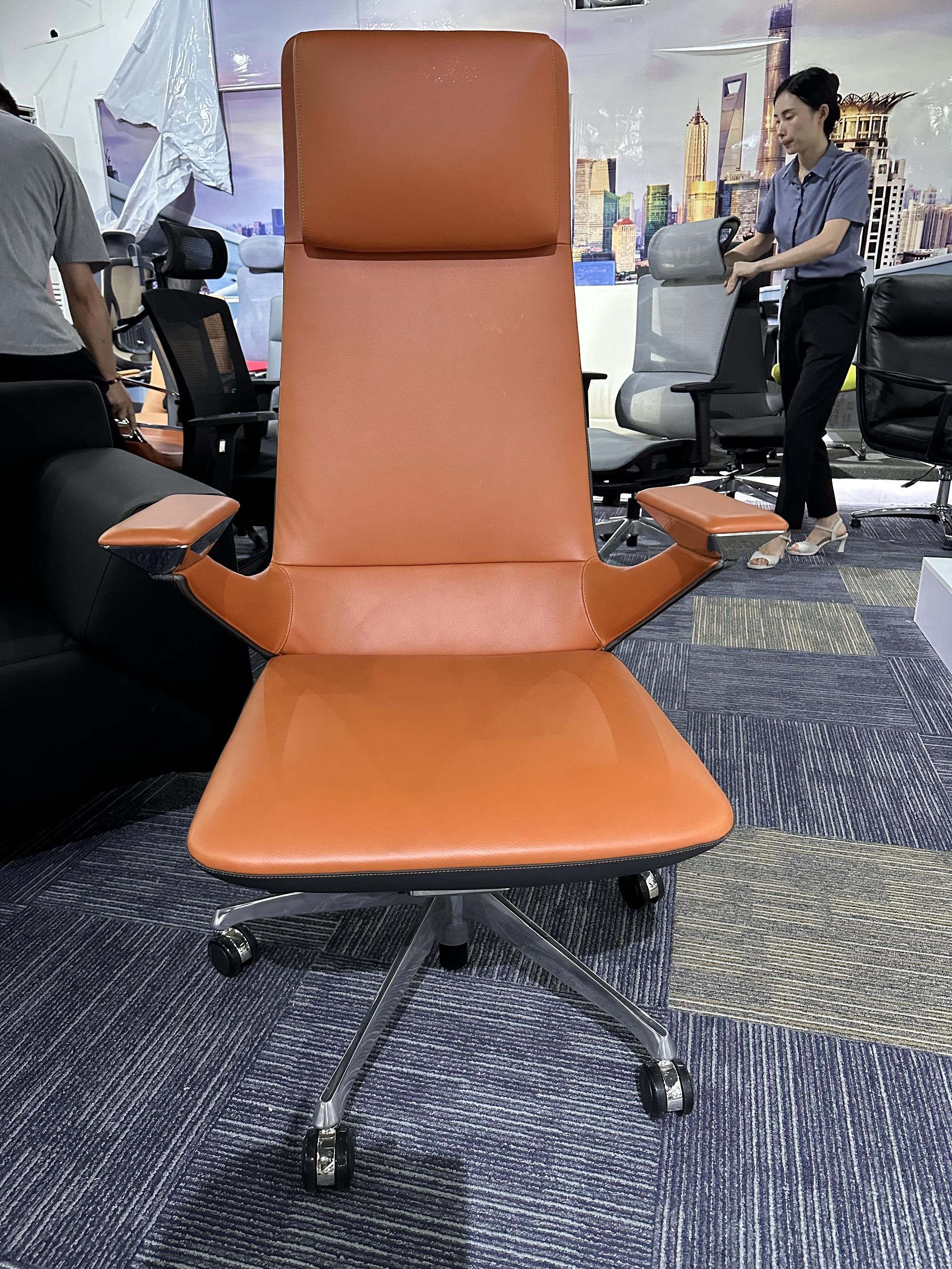 Swivel modern revolving mesh fabric ceo quality computer Adjustable ergonomic Executive Office Chair genuin leather