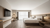Customized hotel furniture for standard TWIN bed rooms for DYSTR001