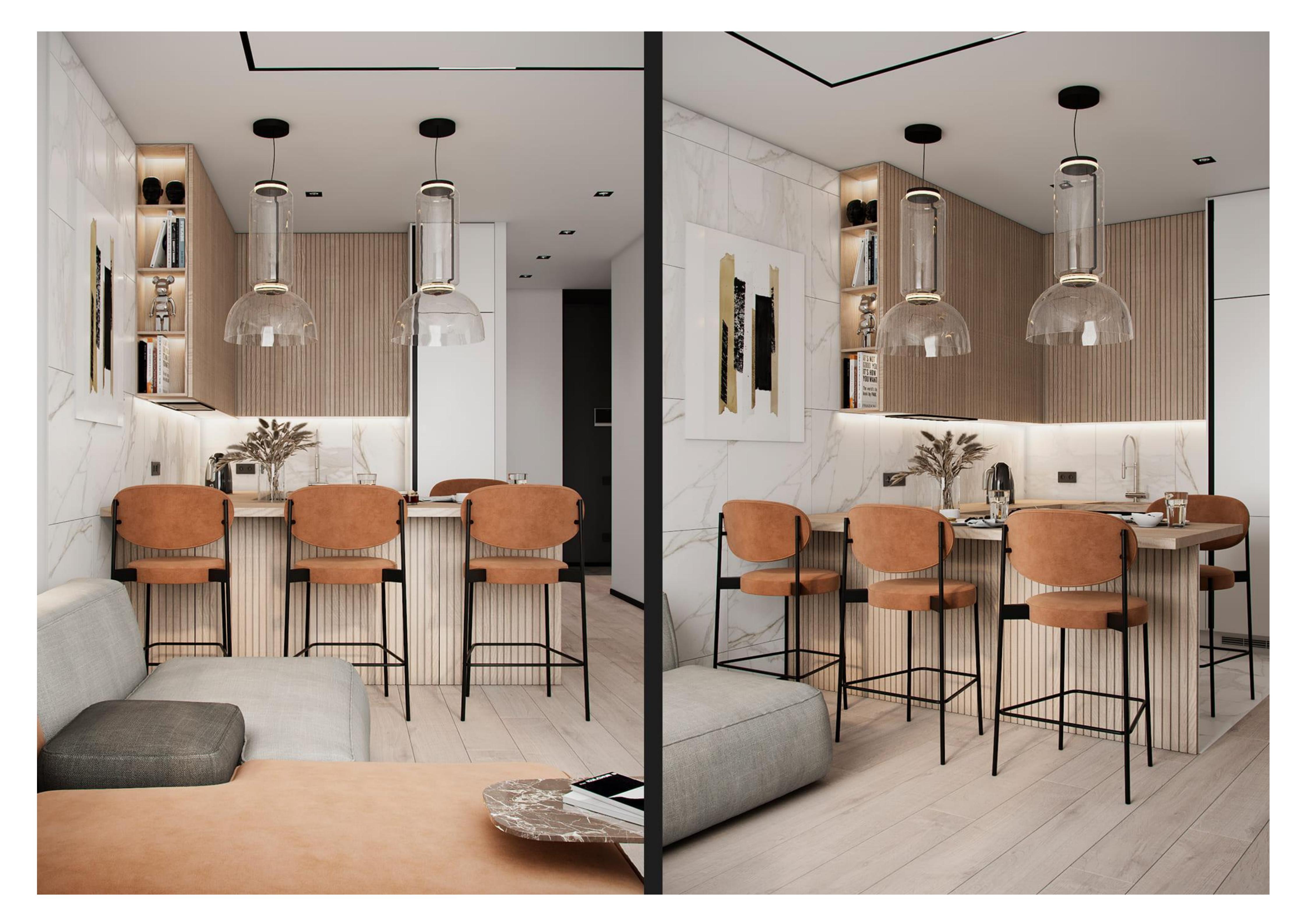 Custom furniture for single-story apartments for DYAPF011