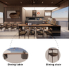 Customized furniture for store-style restaurants for DYSC001