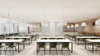 Customized furniture for the cafeteria and dining hall for DYR002
