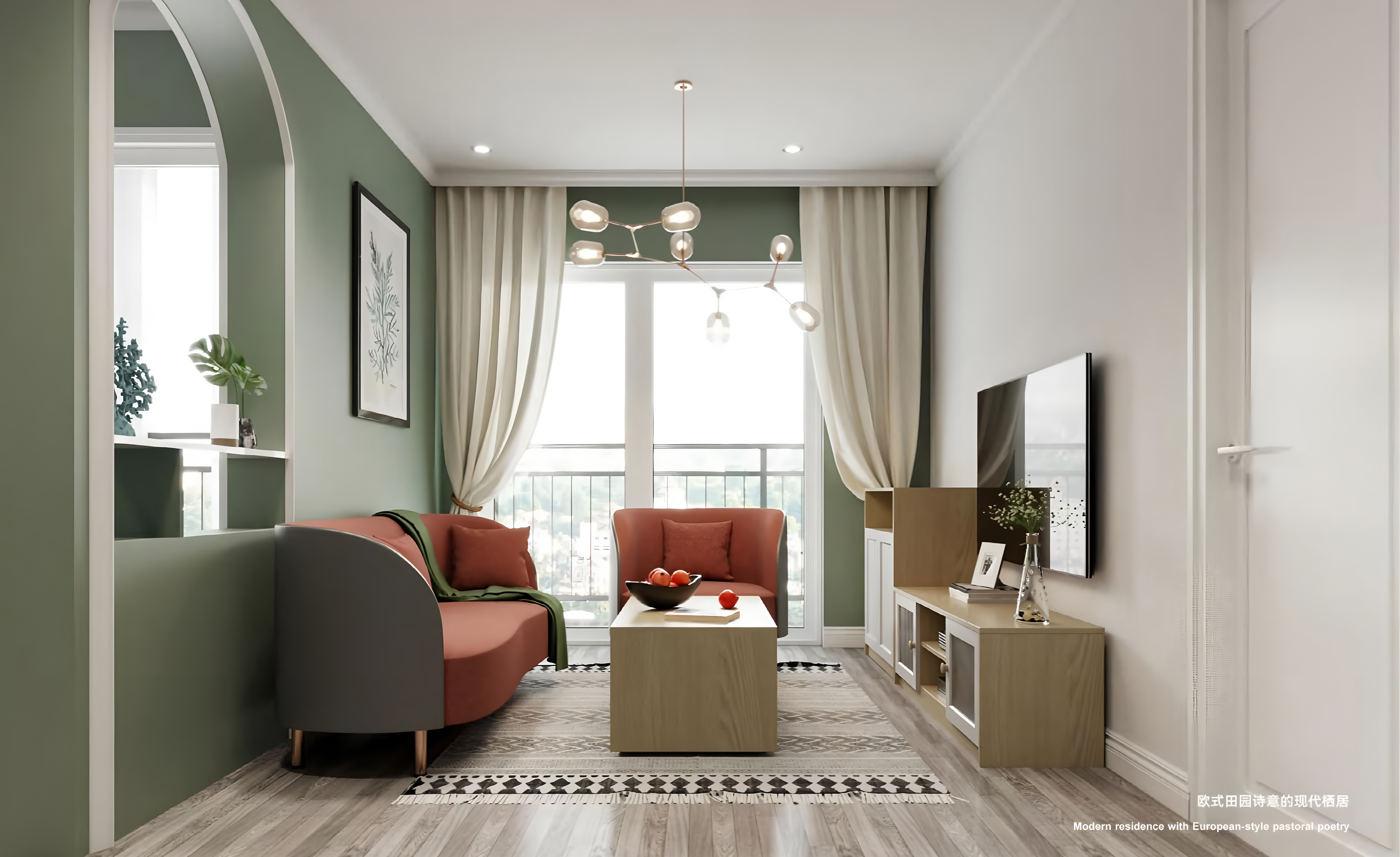 Custom furniture for single-story apartments for DYA006