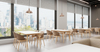 Customized furniture for the cafeteria and dining hall for DYR001