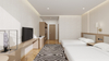 Customized hotel furniture for business twin bed rooms for DYBTR001