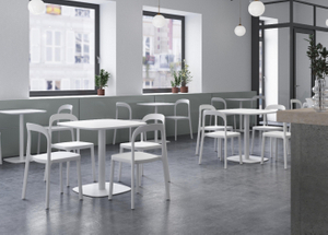 Customized furniture for the cafeteria and dining hall for DYR002