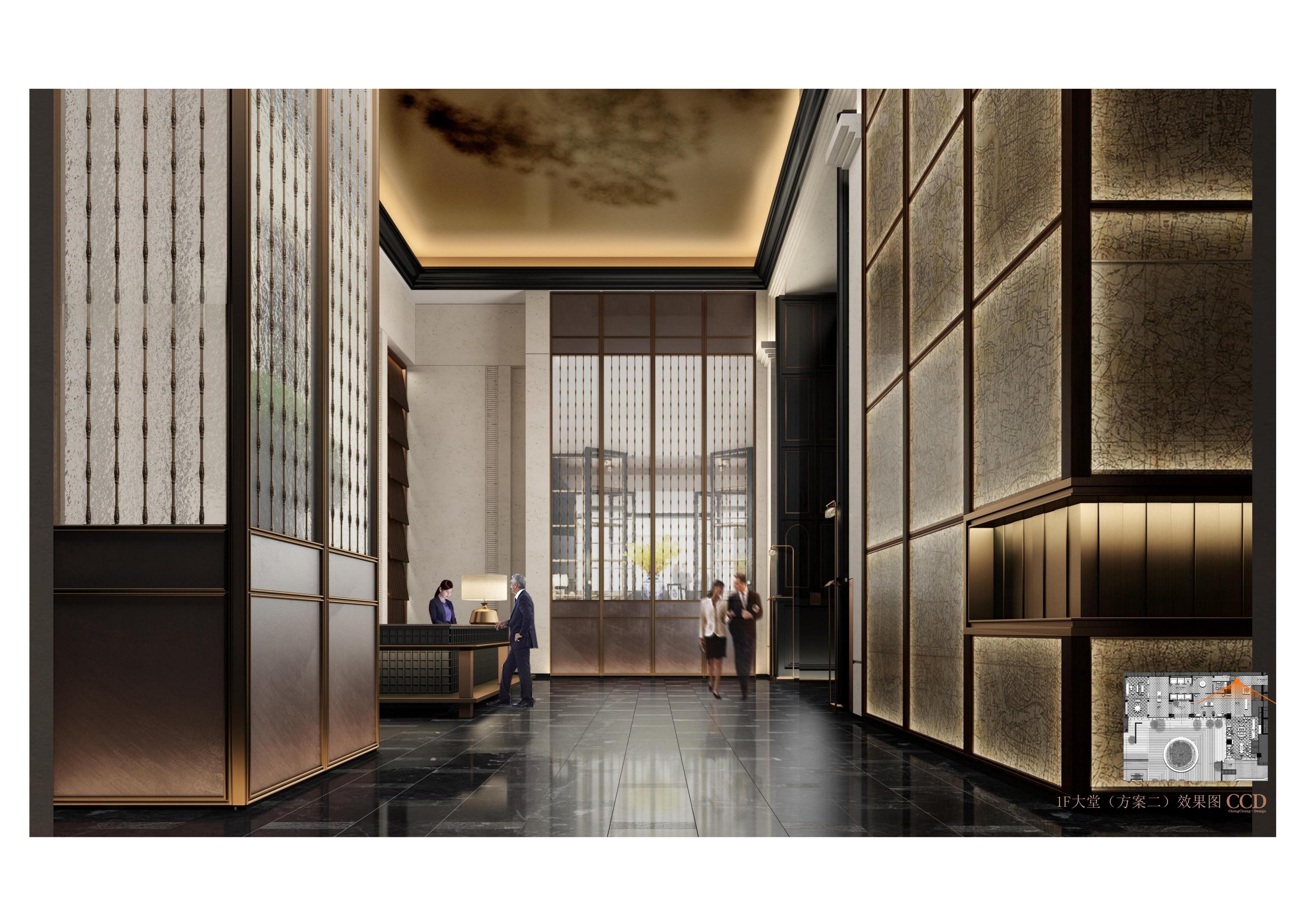 Customized furniture for the hotel lobby for DYHL004