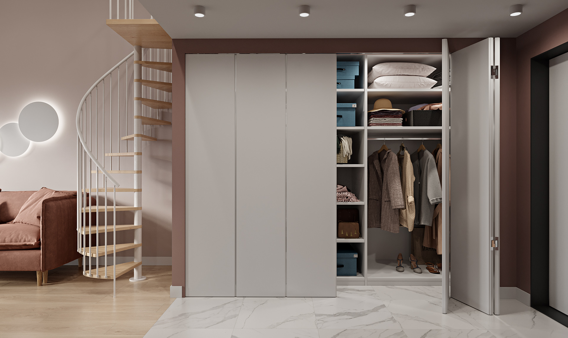 Customized furniture for duplex apartments FOR DYAPD006