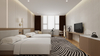 Customized hotel furniture for business twin bed rooms for DYBTR001