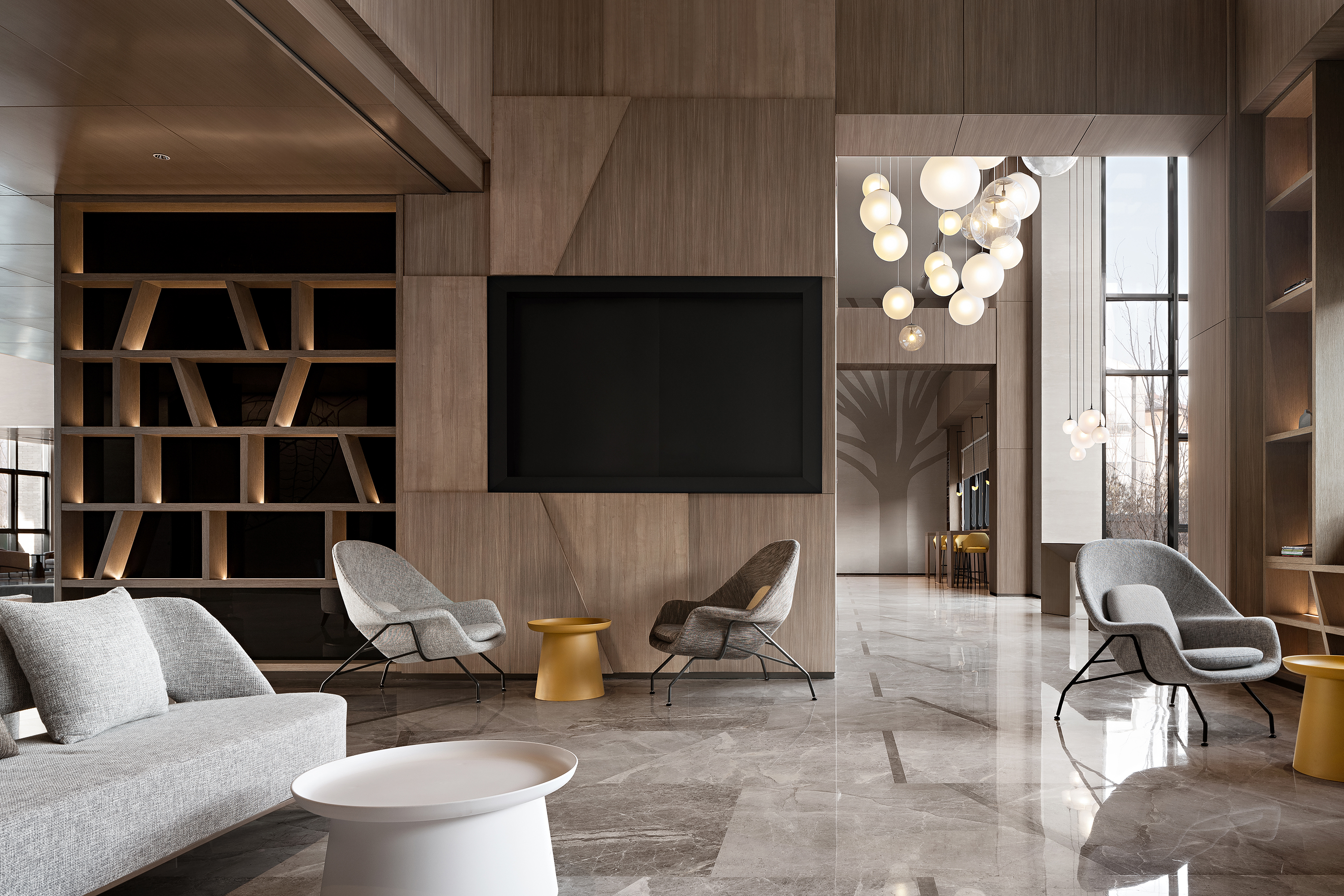 Customized furniture for the hotel lobby for DYHL001