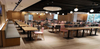 Customized furniture for the cafeteria and dining hall for DYR004