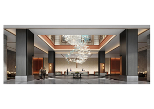 Customized furniture for the hotel lobby for DYHL003