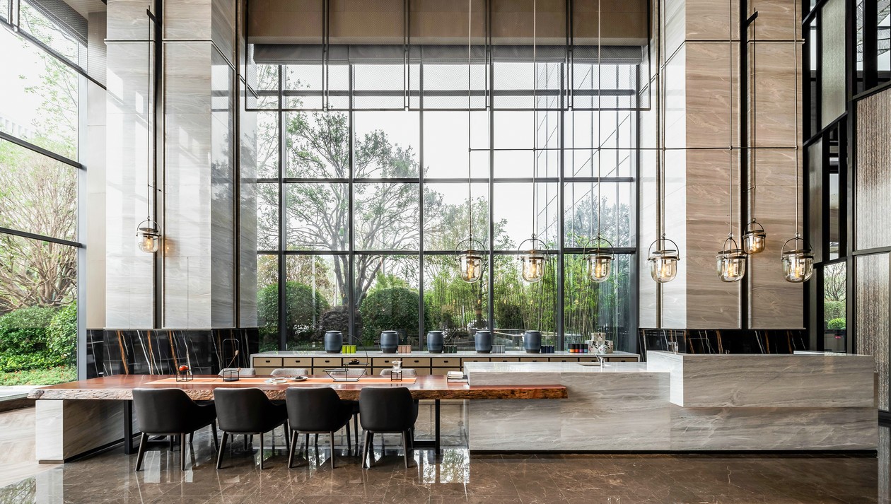 Customized furniture for the hotel lobby for DYHL002