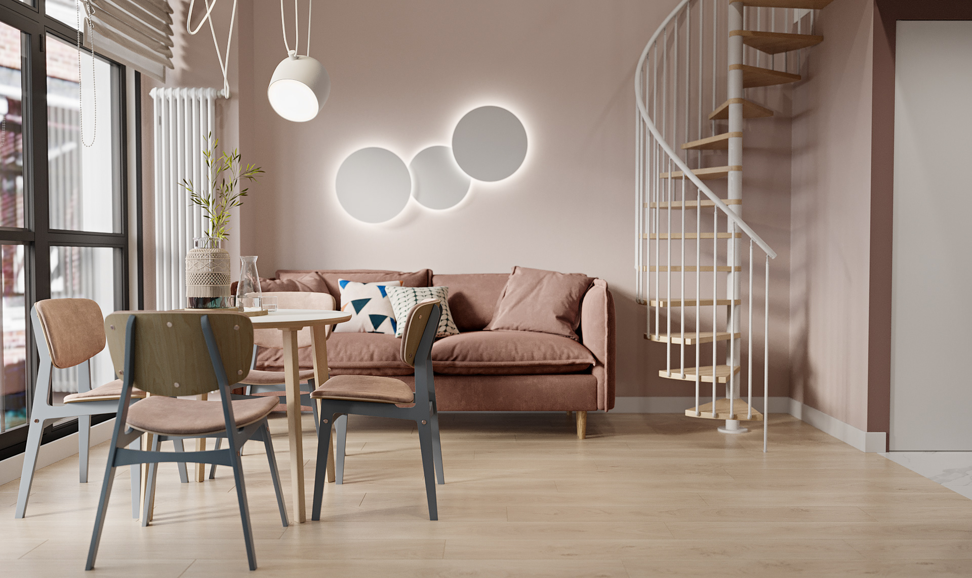 Customized furniture for duplex apartments FOR DYAPD006