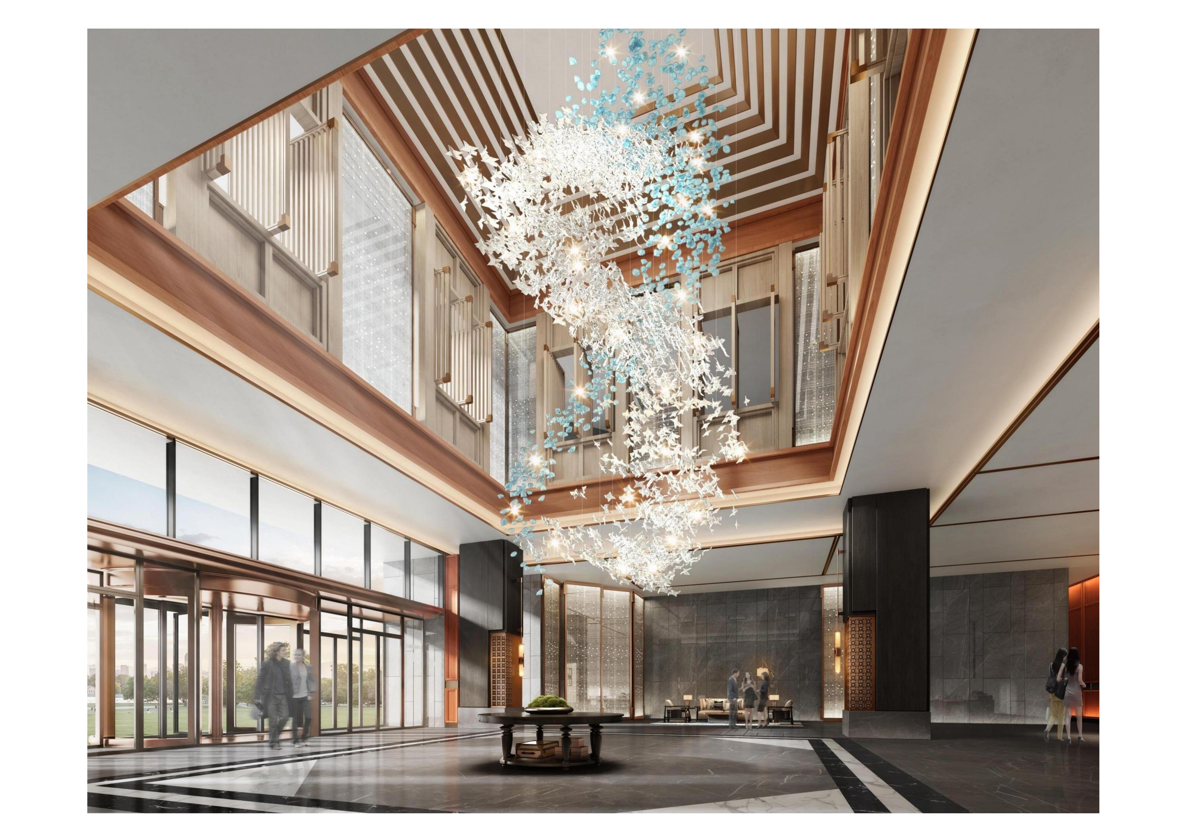 Customized furniture for the hotel lobby for DYHL003