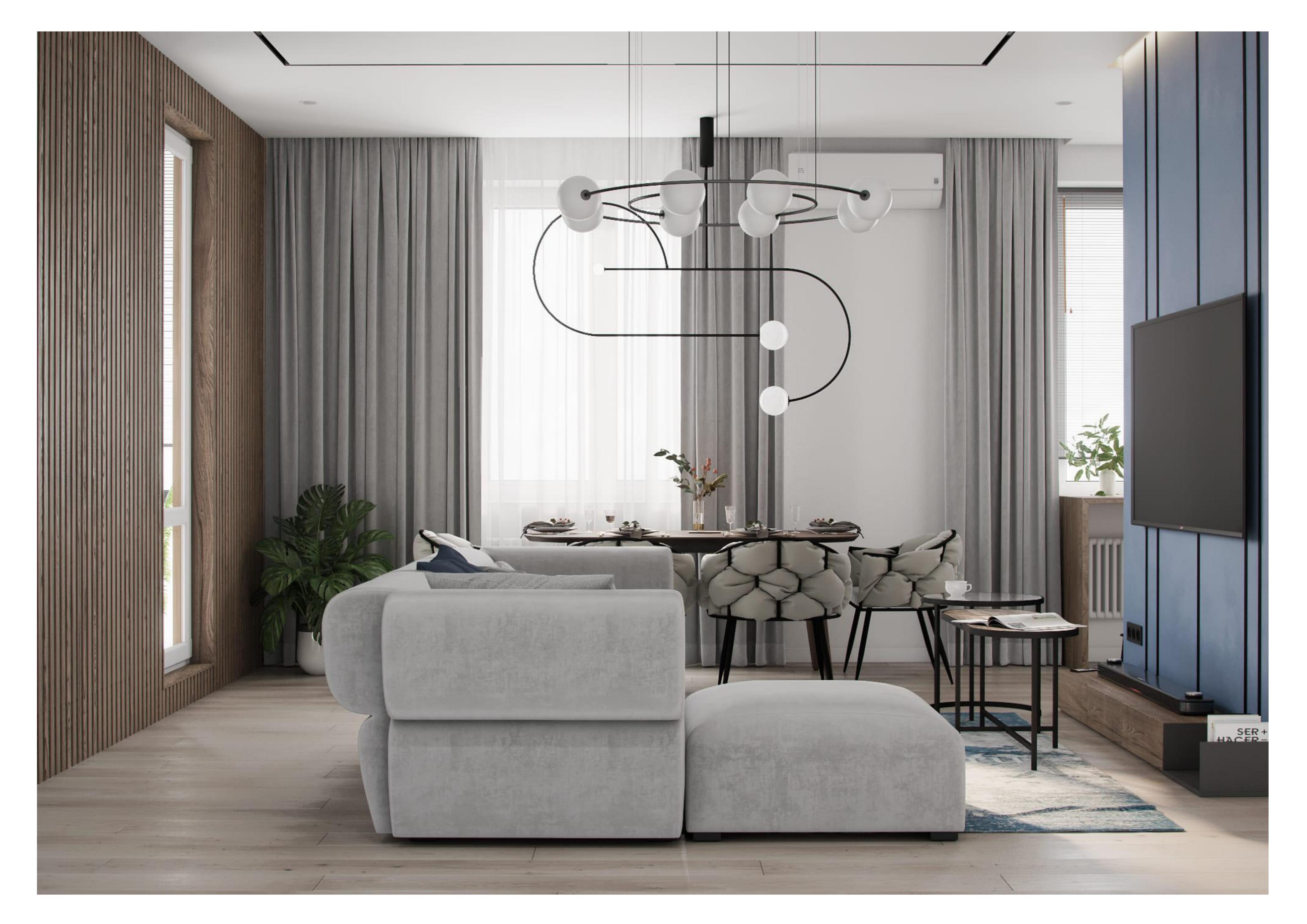 Custom furniture for single-story apartments for DYAPF009