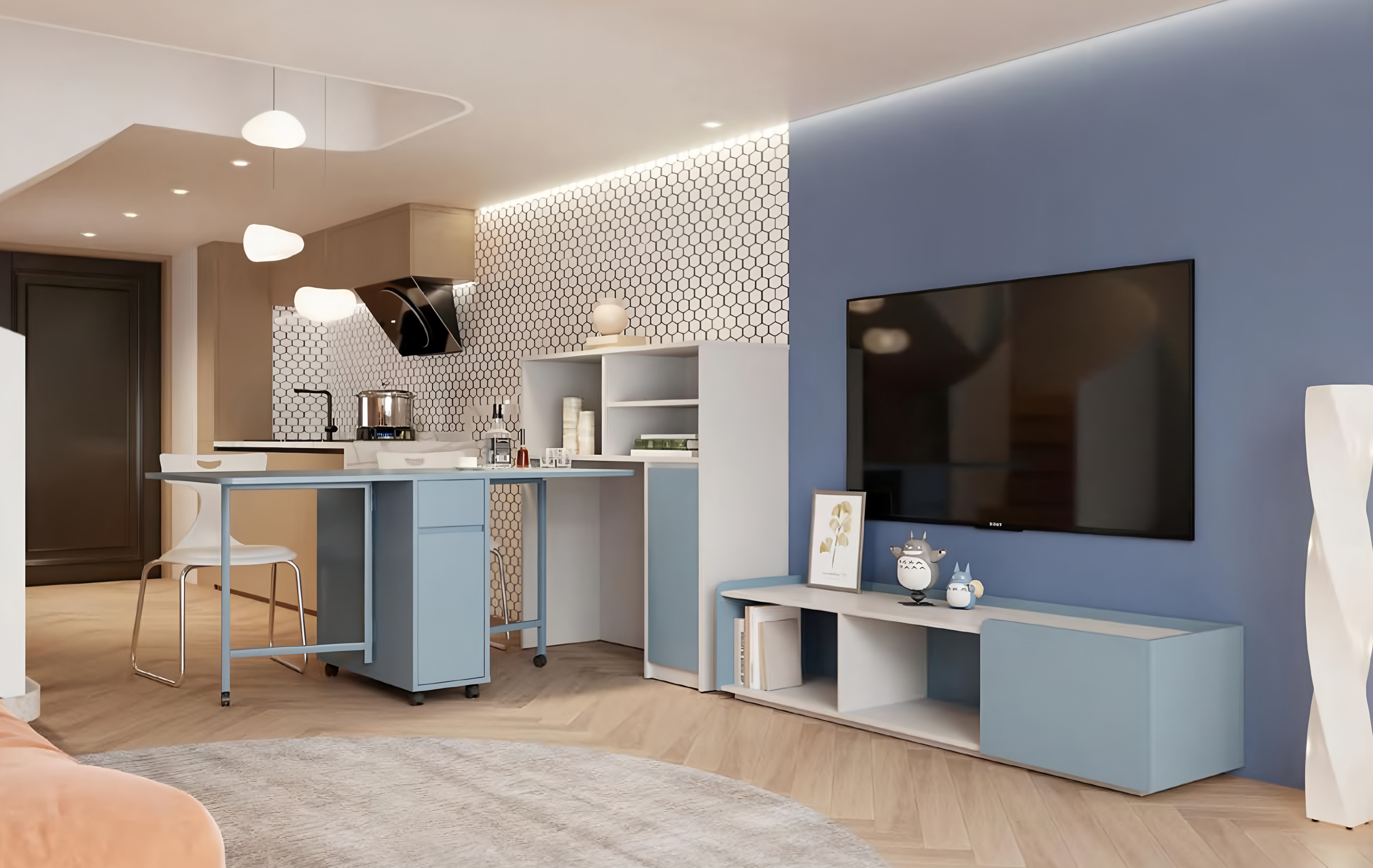 Customized furniture for duplex apartments FOR DYA002