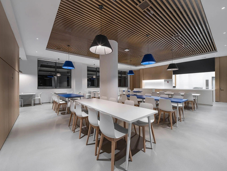 Customized furniture for the cafeteria and dining hall for DYR004
