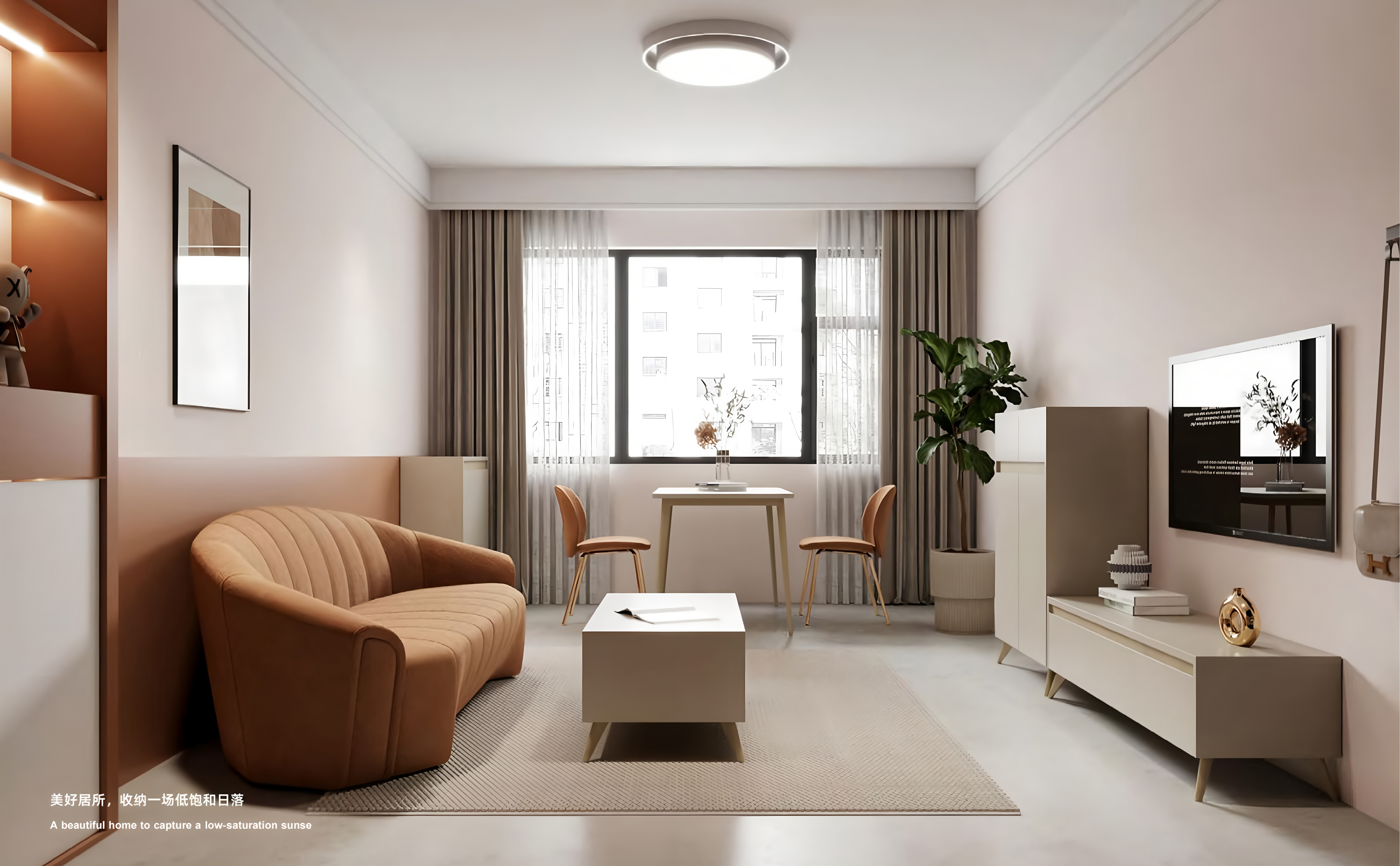 Customized furniture for single-story apartments for DYA005