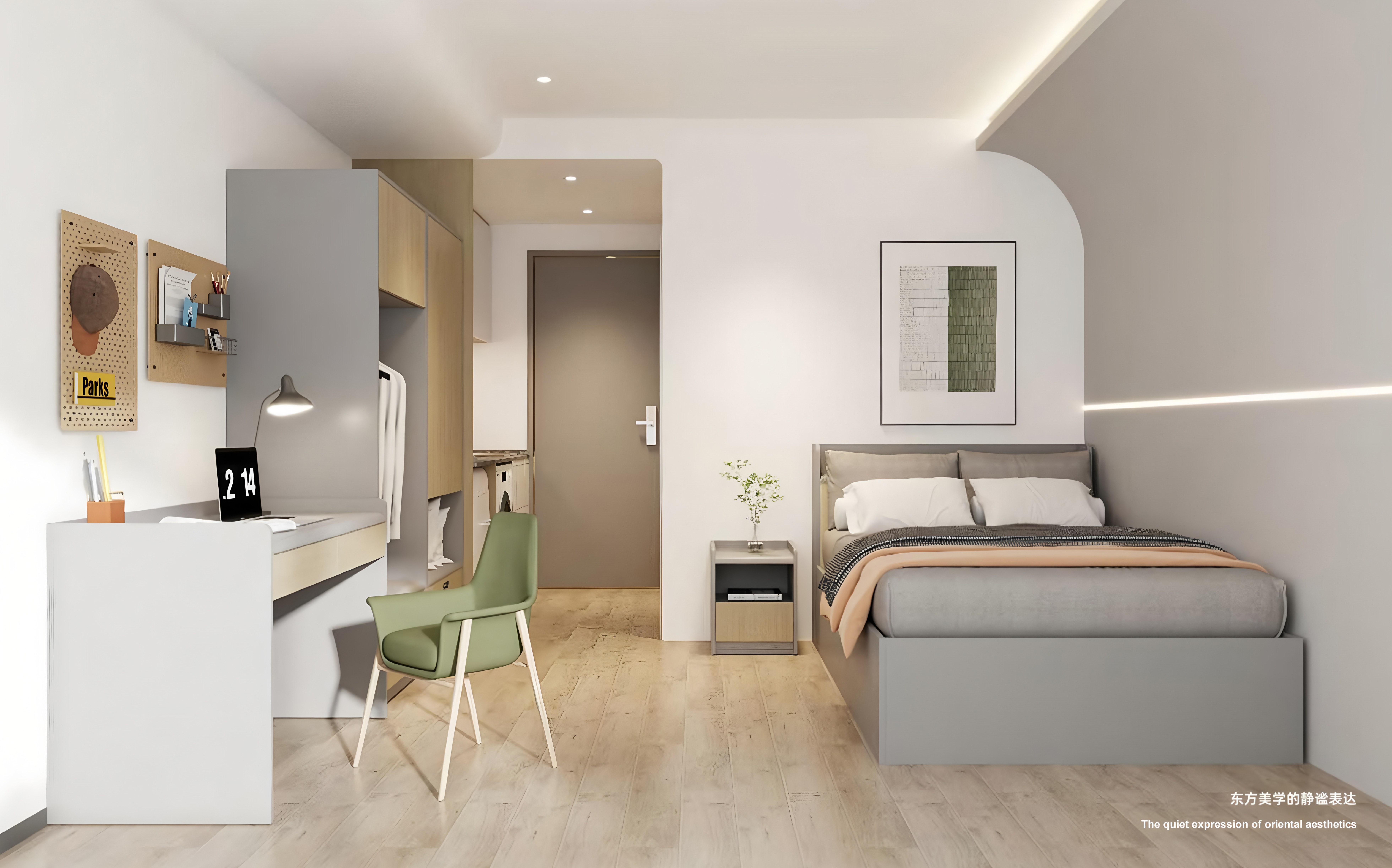 Customized furniture for single-story apartments for DYA004