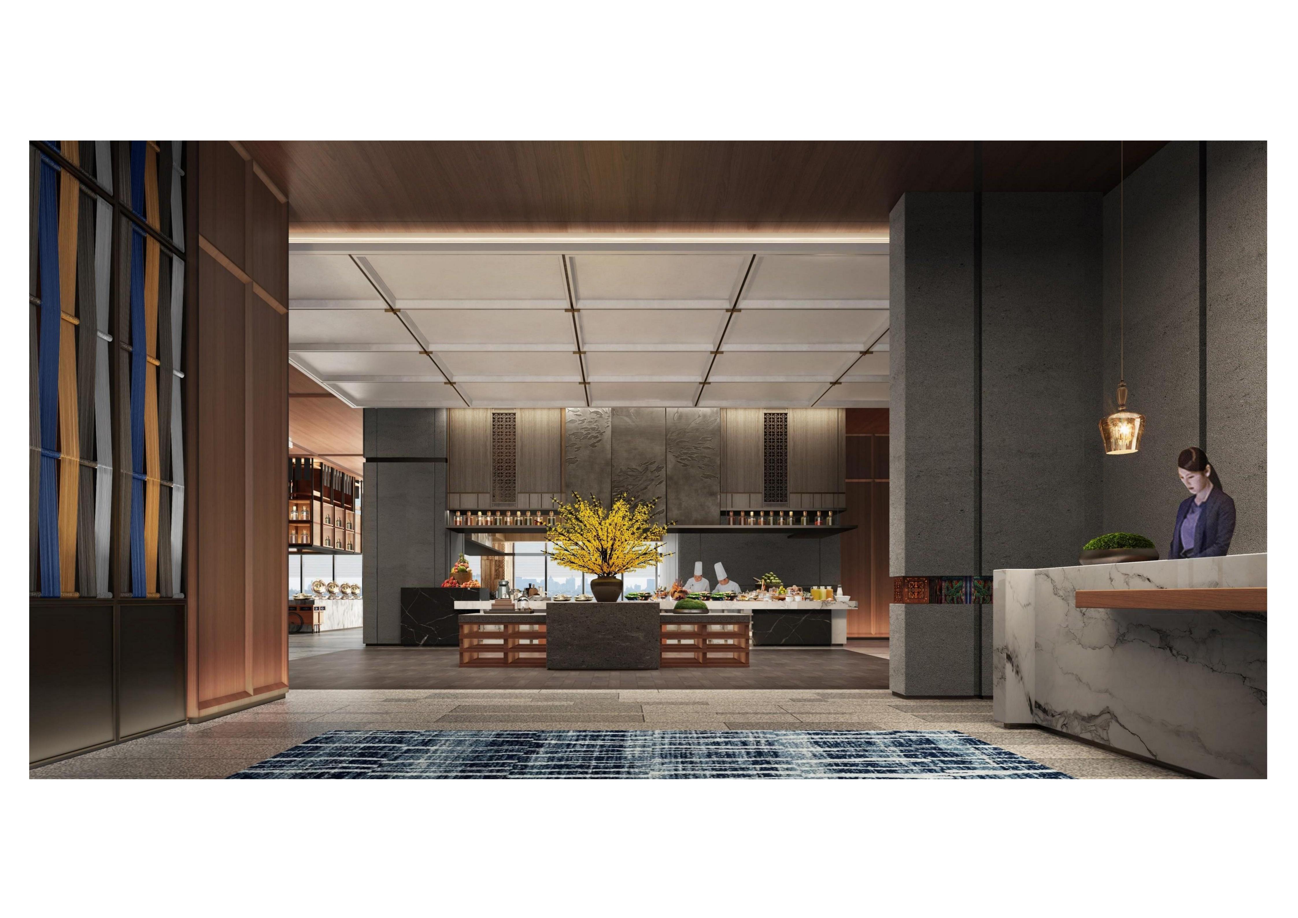 Customized furniture for the hotel lobby for DYHL003