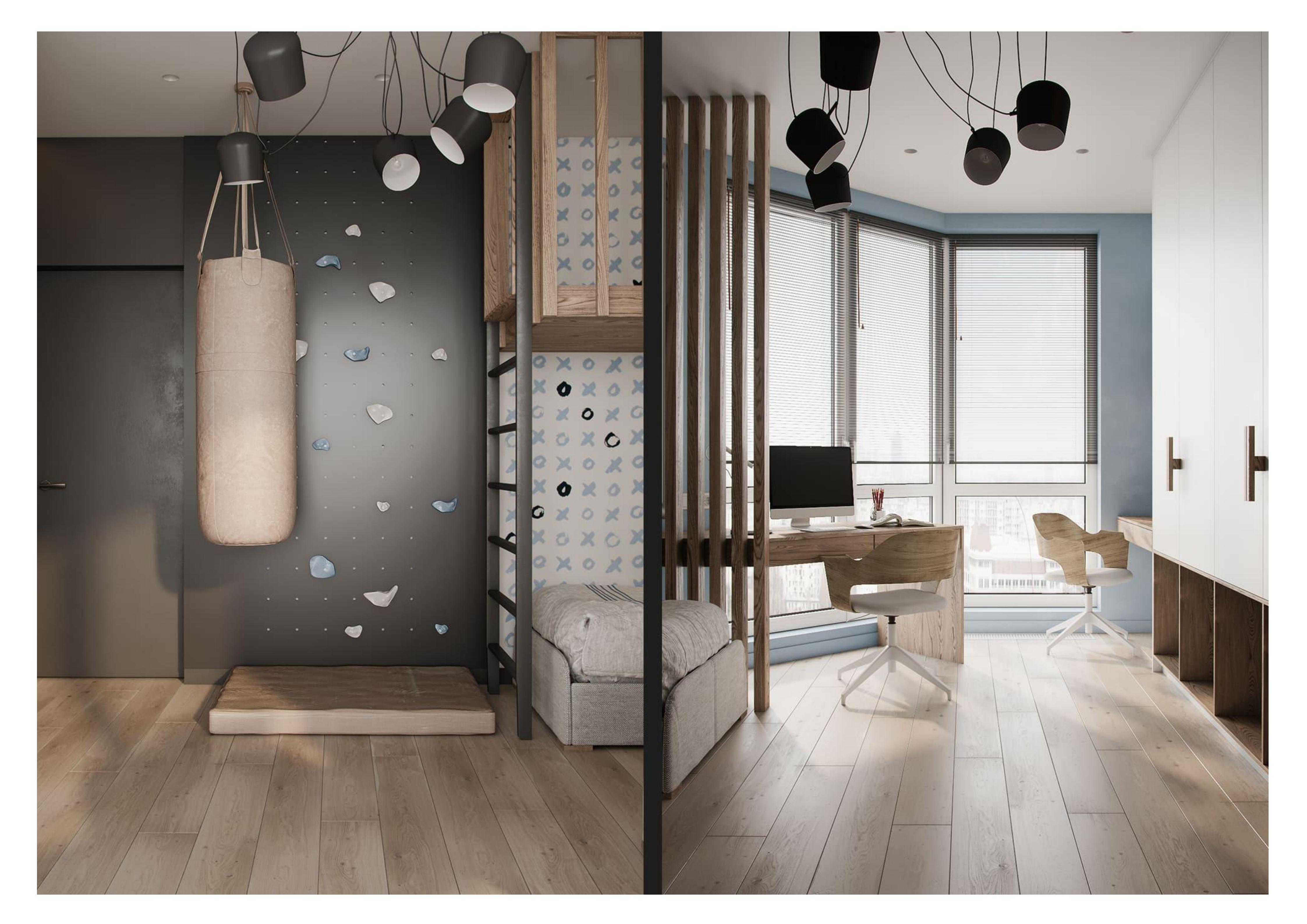 Custom furniture for single-story apartments for DYAPF009